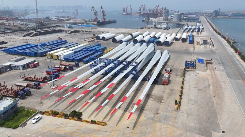山東蓬萊：打造中國北方知名風(fēng)電設(shè)備作業(yè)母港