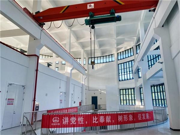 中鐵四局巢湖市長江供水工程1標段即將正式通水
